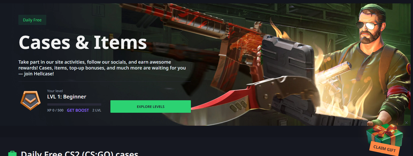 Hellcase ödül sistemi neden kullanıcıları tutar